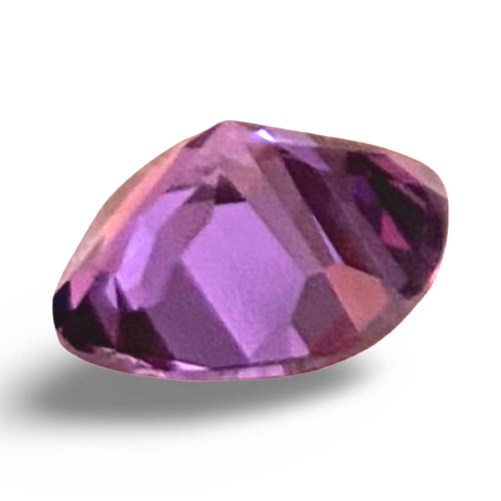 12mm Cushion Cut Amethyst Cubic Zirconia AAAAA quality Lab-grown Loose Gemstones : Set of 2